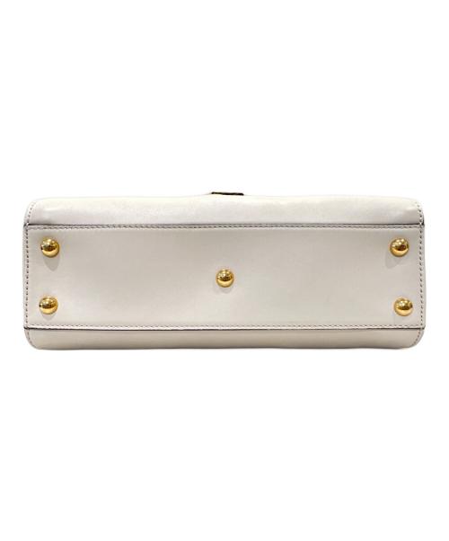GUCCI（グッチ）GUCCI (グッチ) 2WAYショルダーバッグ アイボリーの古着・服飾アイテム