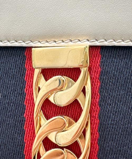 GUCCI（グッチ）GUCCI (グッチ) 2WAYショルダーバッグ アイボリーの古着・服飾アイテム