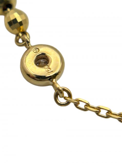 NO BRAND（ノーブランド）NO BRAND (ノーブランド) 2Pダイヤモンドブレスレット サイズ:18cmの古着・服飾アイテム