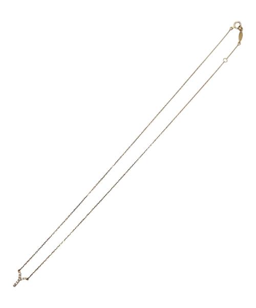 AHKAH（アーカー）AHKAH (アーカー) イニシャル ダイヤモンド ネックレス ｢Y｣の古着・服飾アイテム