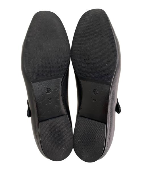 THE ROW（ザ ロウ）THE ROW (ザ ロウ) AVAメリージェーンシューズ ブラック サイズ:37の古着・服飾アイテム