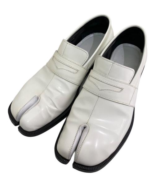 Maison Margiela（メゾンマルジェラ）Maison Margiela (メゾンマルジェラ) タビローファー ホワイト サイズ:37の古着・服飾アイテム