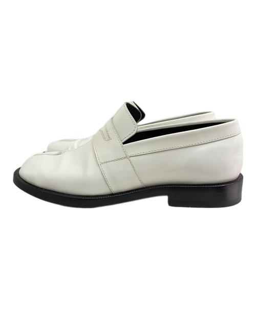 Maison Margiela（メゾンマルジェラ）Maison Margiela (メゾンマルジェラ) タビローファー ホワイト サイズ:37の古着・服飾アイテム