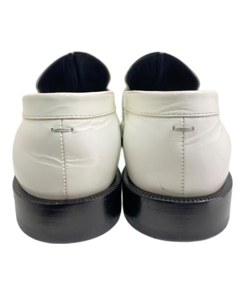 Maison Margiela（メゾンマルジェラ）Maison Margiela (メゾンマルジェラ) タビローファー ホワイト サイズ:37の古着・服飾アイテム