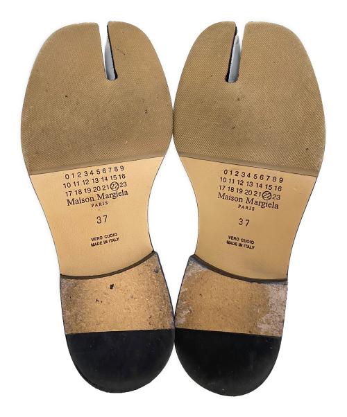 Maison Margiela（メゾンマルジェラ）Maison Margiela (メゾンマルジェラ) タビローファー ホワイト サイズ:37の古着・服飾アイテム