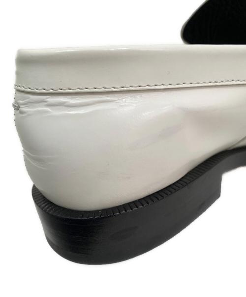 Maison Margiela（メゾンマルジェラ）Maison Margiela (メゾンマルジェラ) タビローファー ホワイト サイズ:37の古着・服飾アイテム