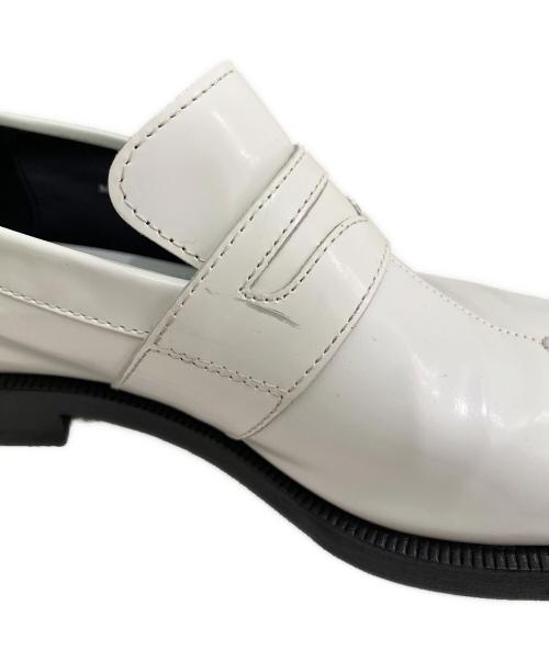 Maison Margiela（メゾンマルジェラ）Maison Margiela (メゾンマルジェラ) タビローファー ホワイト サイズ:37の古着・服飾アイテム