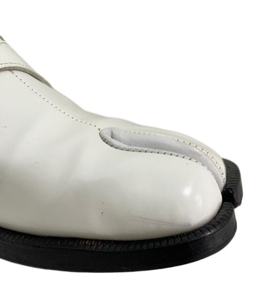 Maison Margiela（メゾンマルジェラ）Maison Margiela (メゾンマルジェラ) タビローファー ホワイト サイズ:37の古着・服飾アイテム