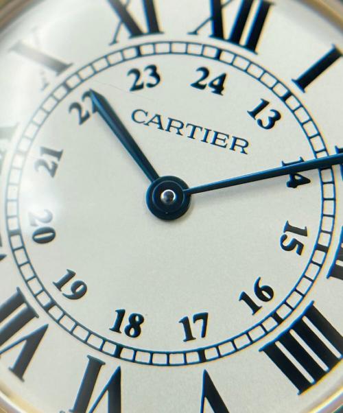 Cartier（カルティエ）Cartier (カルティエ) Ronde Solo de Cartier SM ロンドソロ ドゥ カルティエ Ref.W6700355 K18YG 29mm サイズ:29.0mm/SMの古着・服飾アイテム