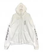 CHROME HEARTSクロムハーツ）の古着「DAGGER ZIP HOODED」｜ホワイト