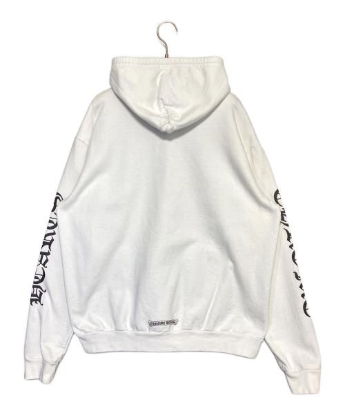 CHROME HEARTS（クロムハーツ）CHROME HEARTS (クロムハーツ) DAGGER ZIP HOODED ホワイト サイズ:Mの古着・服飾アイテム