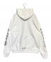CHROME HEARTS (クロムハーツ) DAGGER ZIP HOODED ホワイト サイズ:M：140000円
