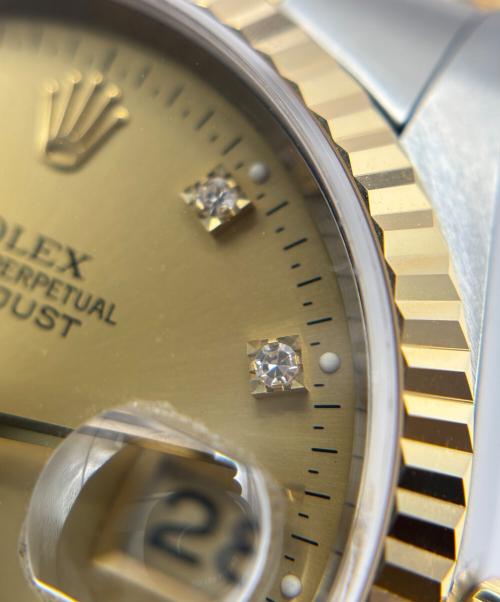 ROLEX（ロレックス）ROLEX (ロレックス) Datejust 36/	デイトジャスト 36mm Ref.16233 シャンパンゴールド文字盤 シャンパンゴールド サイズ:36.0mm/22コマ/19.0cmの古着・服飾アイテム