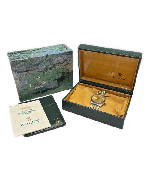 ROLEX（ロレックス）ROLEX (ロレックス) Datejust 36/	デイトジャスト 36mm Ref.16233 シャンパンゴールド文字盤 シャンパンゴールド サイズ:36.0mm/22コマ/19.0cmの古着・服飾アイテム