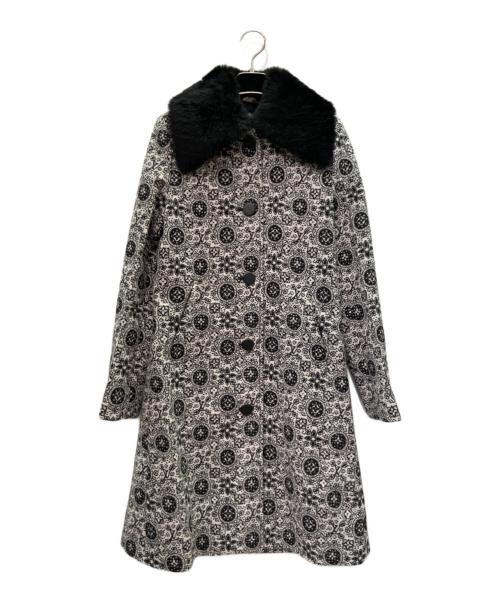 LOUIS VUITTON（ルイ ヴィトン）LOUIS VUITTON (ルイ ヴィトン) ファー付 ロングコート ブラック サイズ:36の古着・服飾アイテム