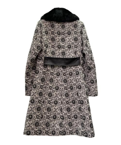 LOUIS VUITTON（ルイ ヴィトン）LOUIS VUITTON (ルイ ヴィトン) ファー付 ロングコート ブラック サイズ:36の古着・服飾アイテム