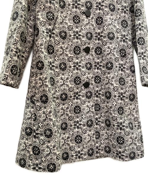 LOUIS VUITTON（ルイ ヴィトン）LOUIS VUITTON (ルイ ヴィトン) ファー付 ロングコート ブラック サイズ:36の古着・服飾アイテム