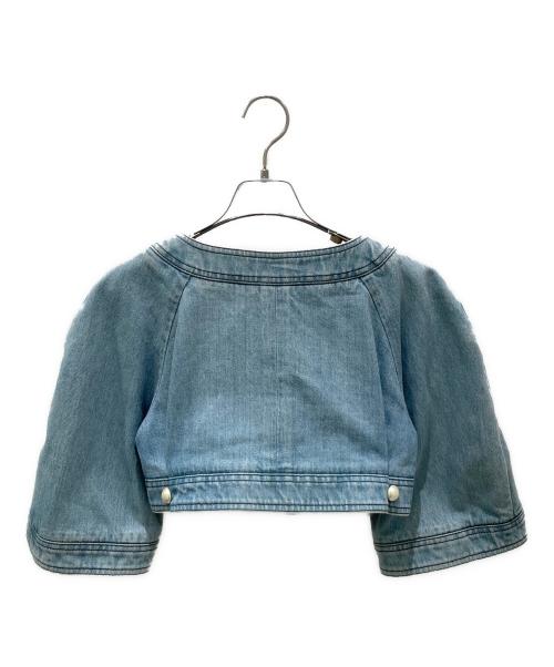 CHANEL（シャネル）CHANEL (シャネル) デニムジャケット インディゴ サイズ:34の古着・服飾アイテム