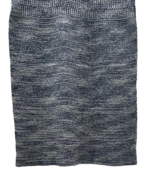CHANEL（シャネル）CHANEL (シャネル) ノースリーブニットワンピース グレー サイズ:38の古着・服飾アイテム