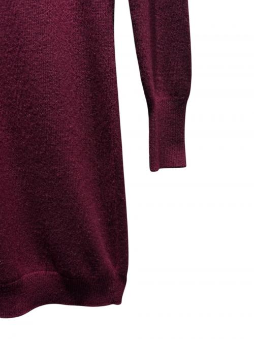 CHANEL（シャネル）CHANEL (シャネル) ニットワンピース パープル サイズ:34の古着・服飾アイテム