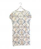 HERMESエルメス）の古着「半袖ワンピース PARCOURS SANS FAUTE」｜ホワイト