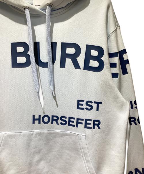 BURBERRY（バーバリー）BURBERRY (バーバリー) ホースフェリーパーカー スカイブルー サイズ:XSの古着・服飾アイテム