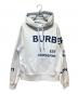 BURBERRY（バーバリー）の古着「ホースフェリーパーカー」｜スカイブルー