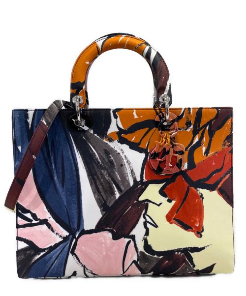 Christian Dior（クリスチャン ディオール）Christian Dior (クリスチャン ディオール) レディディオール ラージ マルチカラー サイズ:ラージの古着・服飾アイテム