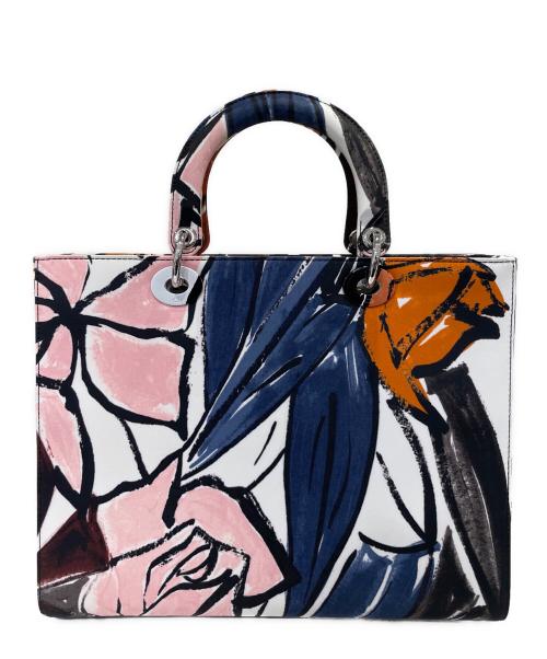 Christian Dior（クリスチャン ディオール）Christian Dior (クリスチャン ディオール) レディディオール ラージ マルチカラー サイズ:ラージの古着・服飾アイテム