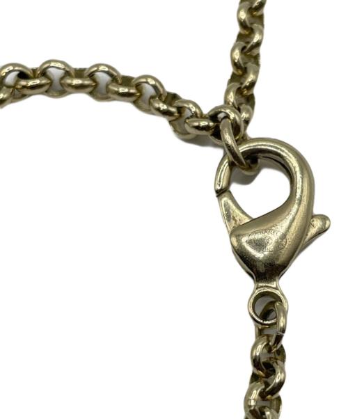 CHANEL（シャネル）CHANEL (シャネル) パールモチーフリボンネックレス ピンクの古着・服飾アイテム