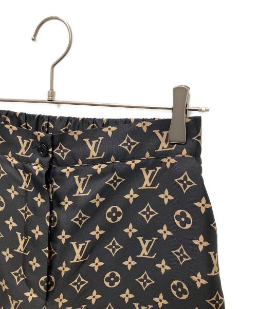 LOUIS VUITTON（ルイ ヴィトン）LOUIS VUITTON (ルイ ヴィトン) グラフィックモノグラムミニパジャマショーツ ブラック サイズ:34の古着・服飾アイテム