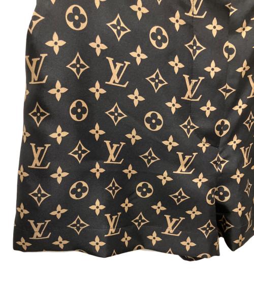 LOUIS VUITTON（ルイ ヴィトン）LOUIS VUITTON (ルイ ヴィトン) グラフィックモノグラムミニパジャマショーツ ブラック サイズ:34の古着・服飾アイテム