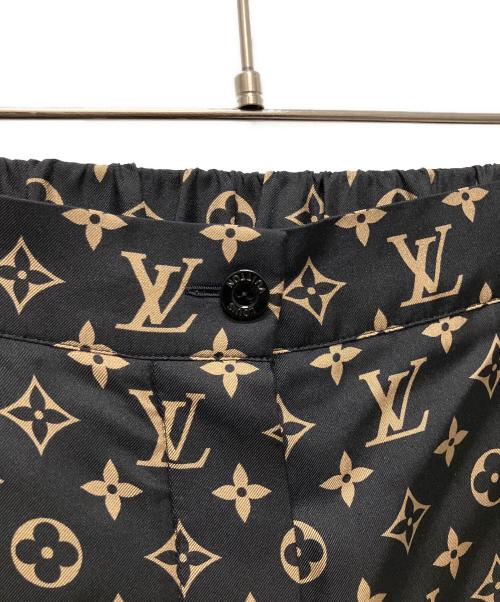 LOUIS VUITTON（ルイ ヴィトン）LOUIS VUITTON (ルイ ヴィトン) グラフィックモノグラムミニパジャマショーツ ブラック サイズ:34の古着・服飾アイテム