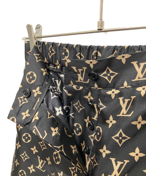 LOUIS VUITTON（ルイ ヴィトン）LOUIS VUITTON (ルイ ヴィトン) グラフィックモノグラムミニパジャマショーツ ブラック サイズ:34の古着・服飾アイテム