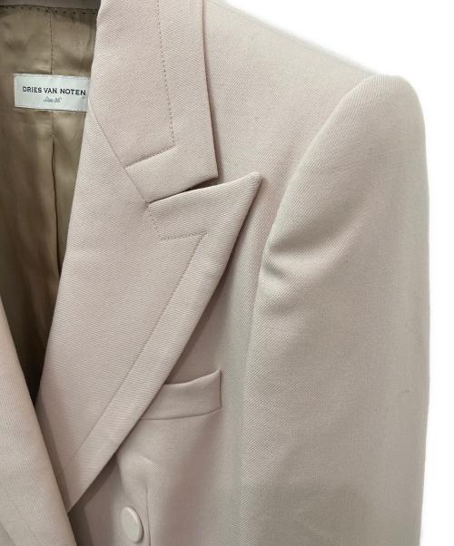 DRIES VAN NOTEN（ドリスヴァンノッテン）DRIES VAN NOTEN (ドリスヴァンノッテン) テーラードジャケット ベージュ サイズ:36の古着・服飾アイテム