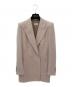 DRIES VAN NOTEN（ドリスヴァンノッテン）の古着「テーラードジャケット」｜ベージュ