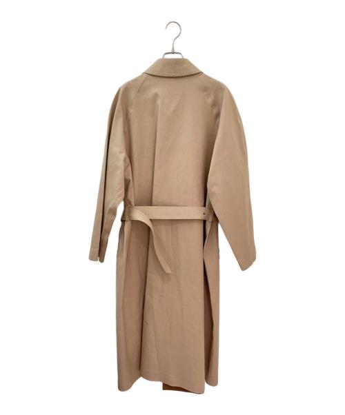 A.P.C.（アーペーセー）A.P.C. (アーペーセー) SUZANNE KOLLER (スザンヌ コラー) ゴム引きステンカラーコート トープ サイズ:1の古着・服飾アイテム