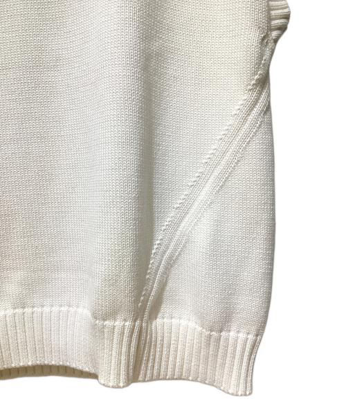 Hed Mayner（ヘド メイナー）Hed Mayner (ヘド メイナー) GILET STONE WASHED(ジレストーンウォッシュド) ホワイト サイズ:Sの古着・服飾アイテム