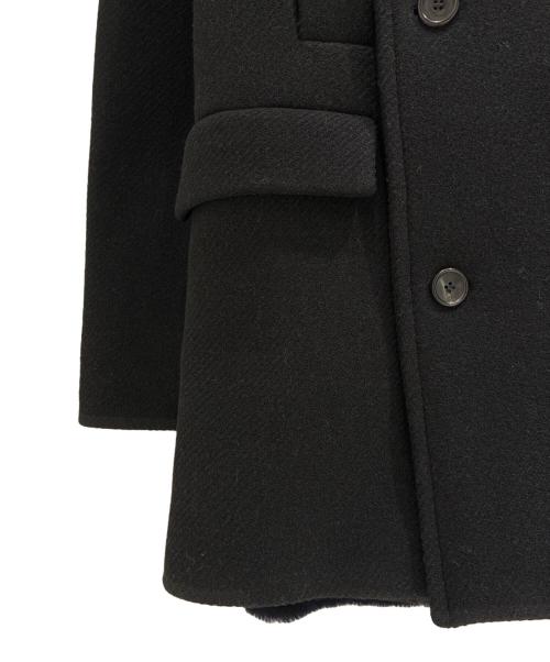 LOEWE（ロエベ）LOEWE (ロエベ) ムートンPコート　H526Y03W60 ブラック サイズ:50の古着・服飾アイテム