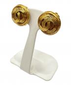 CHANELシャネル）の古着「ココマークイヤリング」｜ゴールド