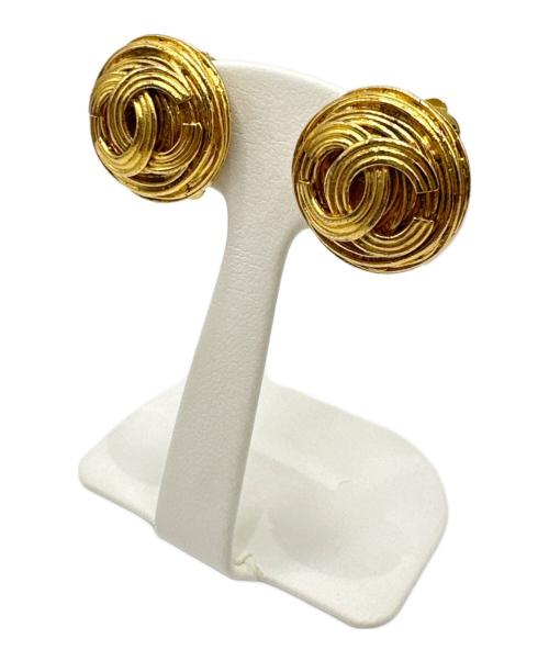 CHANEL（シャネル）CHANEL (シャネル) ココマークイヤリング ゴールドの古着・服飾アイテム