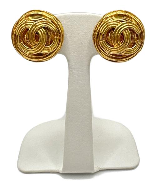 CHANEL（シャネル）CHANEL (シャネル) ココマークイヤリング ゴールドの古着・服飾アイテム