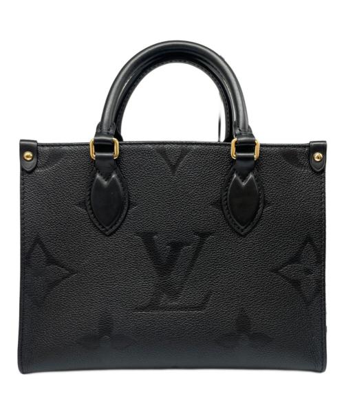 LOUIS VUITTON（ルイ ヴィトン）LOUIS VUITTON (ルイ ヴィトン) モノグラム・アンプラント オンザゴー PM ノワール サイズ:PM（25）の古着・服飾アイテム
