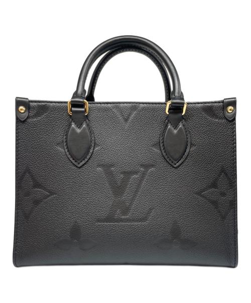 LOUIS VUITTON（ルイ ヴィトン）LOUIS VUITTON (ルイ ヴィトン) モノグラム・アンプラント オンザゴー PM ノワール サイズ:PM（25）の古着・服飾アイテム