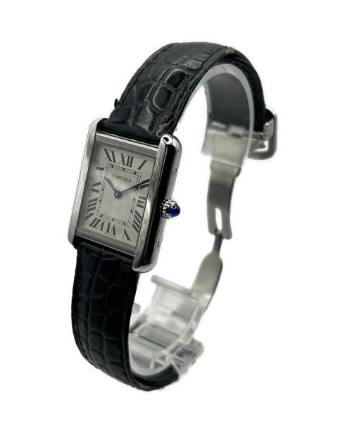 Cartier（カルティエ）Cartier (カルティエ) Tank Solo Quartz SM Ref.WSTA0030 タンクソロ クォーツ サイズ:SM/スモールの古着・服飾アイテム