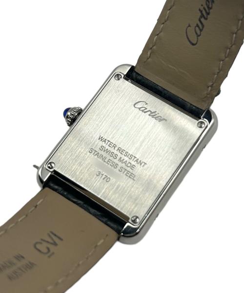 Cartier（カルティエ）Cartier (カルティエ) Tank Solo Quartz SM Ref.WSTA0030 タンクソロ クォーツ サイズ:SM/スモールの古着・服飾アイテム