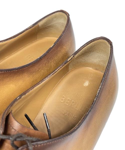 Berluti（ベルルッティ）Berluti (ベルルッティ) アレッサンドロガレ レザーオックスフォードシューズ ブラウン サイズ:6の古着・服飾アイテム