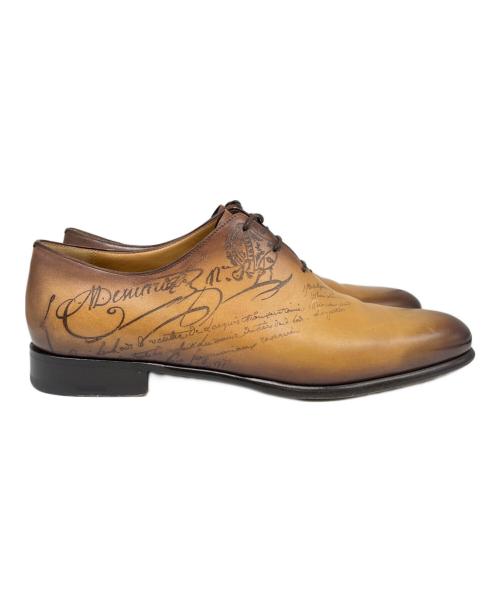 Berluti（ベルルッティ）Berluti (ベルルッティ) アレッサンドロガレ レザーオックスフォードシューズ ブラウン サイズ:6の古着・服飾アイテム