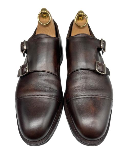 JOHN LOBB（ジョンロブ）JOHN LOBB (ジョンロブ) WILLIAM/ウィリアム ダブルモンクレザーシューズ ブラウン サイズ:6の古着・服飾アイテム