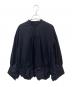 ENFOLD（エンフォルド）の古着「WRINKLES BLOUSE」｜ブラック